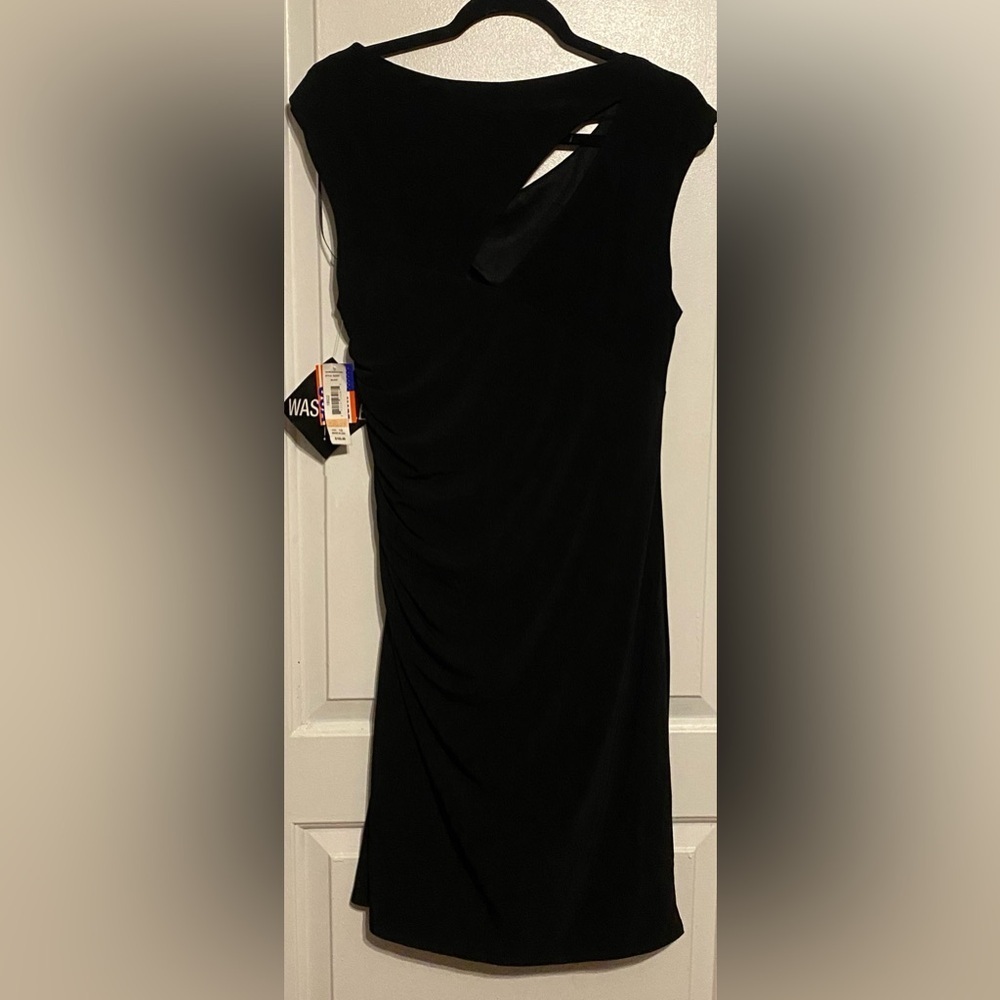 R&M Richard’s washable Made in USA Elegant Black Women's Dress sz 12 - Picture 7 of 8